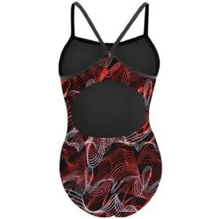 RISE Sandies Female Helix Poly Swimsuit -Swim Gear Sales lgs47 15r bk