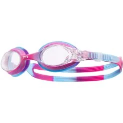 TYR Kid's Swimple Tie Dye Goggle 17 TYR Kid's Swimple Tie Dye Goggle -Swim Gear Sales lgswtd pink blue