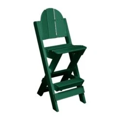 Lifeguard Chair-No Arms -Swim Gear Sales lifeguard chair no arms green