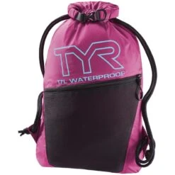 TYR Alliance Waterproof Sackpack -Swim Gear Sales lwetdryd pink 1 1
