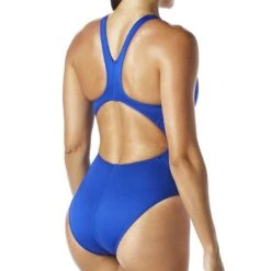 TYR Solid Maxfit Swimsuit -Swim Gear Sales mso1 royal back r