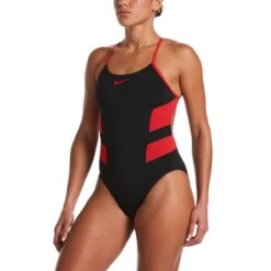 Nike Hydrastrong Vex Colorblock Cutout One Piece -Swim Gear Sales nessa101 614
