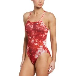 Nike Hydrastrong Tie Dye Crossback One Piece -Swim Gear Sales nessb006 614