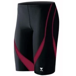 TYR Alliance Splice Jammer 15 TYR Alliance Splice Jammer -Swim Gear Sales sali black burgundy front