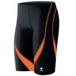 TYR Alliance Splice Jammer 18 TYR Alliance Splice Jammer -Swim Gear Sales sali black orange 1