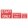 Staff Only Sign -Swim Gear Sales staff only sign