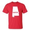 Swim Alabama Short Sleeve Tee -Swim Gear Sales swim alabama short sleeve tee