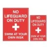 Swim At Your Own Risk Sign 2 Swim At Your Own Risk Sign -Swim Gear Sales swim at your own risk sign