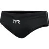 TYR Thresher Racer Swimsuit -Swim Gear Sales tpsr6a black grey front