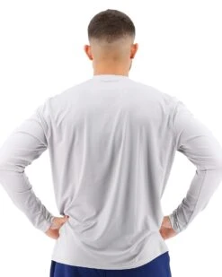 TYR Men's Long Sleeve Sun Shirt -Swim Gear Sales tsmls7a mens long sleeve sunshirt gray 3