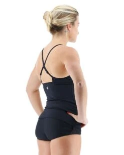 TYR Solid Tessa Tank -Swim Gear Sales tteso7a solid tessa tank black 2
