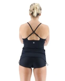 TYR Solid Tessa Tank -Swim Gear Sales tteso7a solid tessa tank black 3