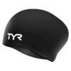 TYR Long Hair Wrinkle-free Swim Cap -Swim Gear Sales tyr long hair wrinkle free swim cap