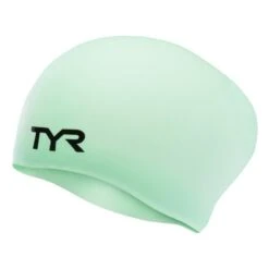 TYR Long Hair Wrinkle-free Swim Cap -Swim Gear Sales tyr long hair wrinkle free swim cap 3